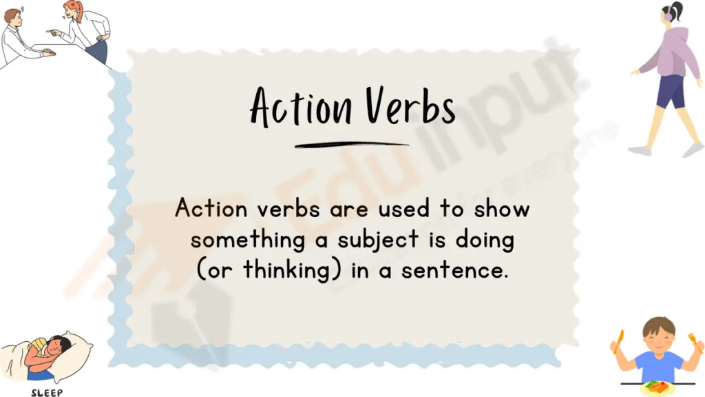 Image showing Definition of Action Verbs