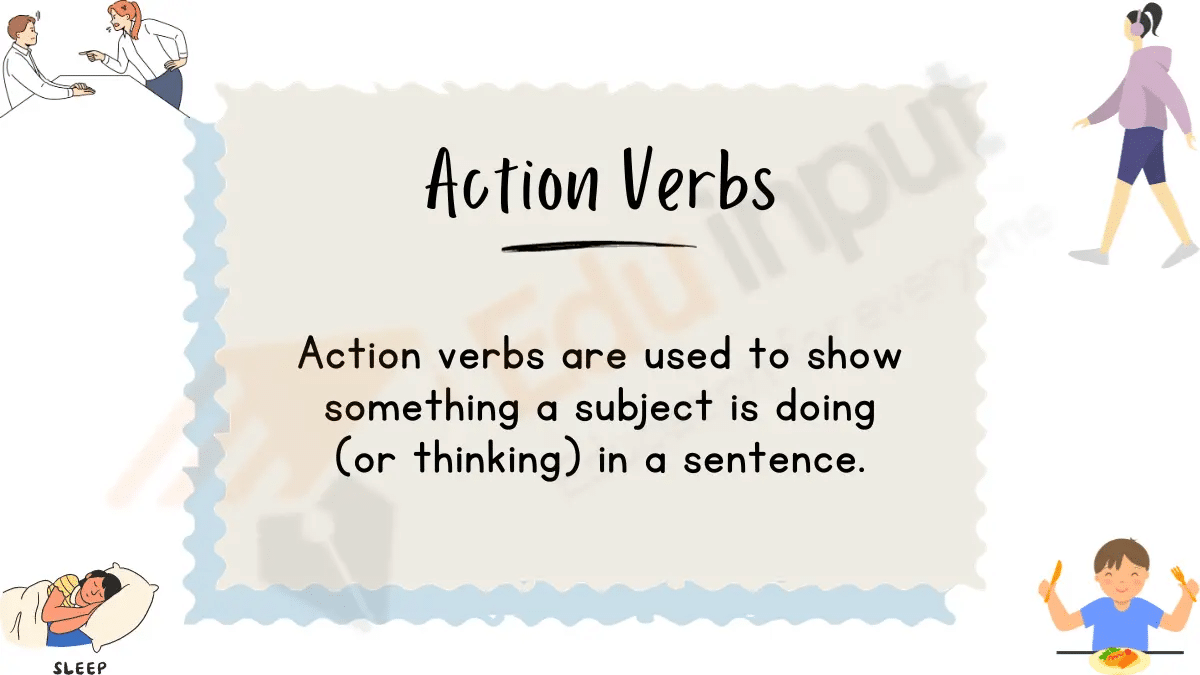 Action Verbs - Definition and Examples