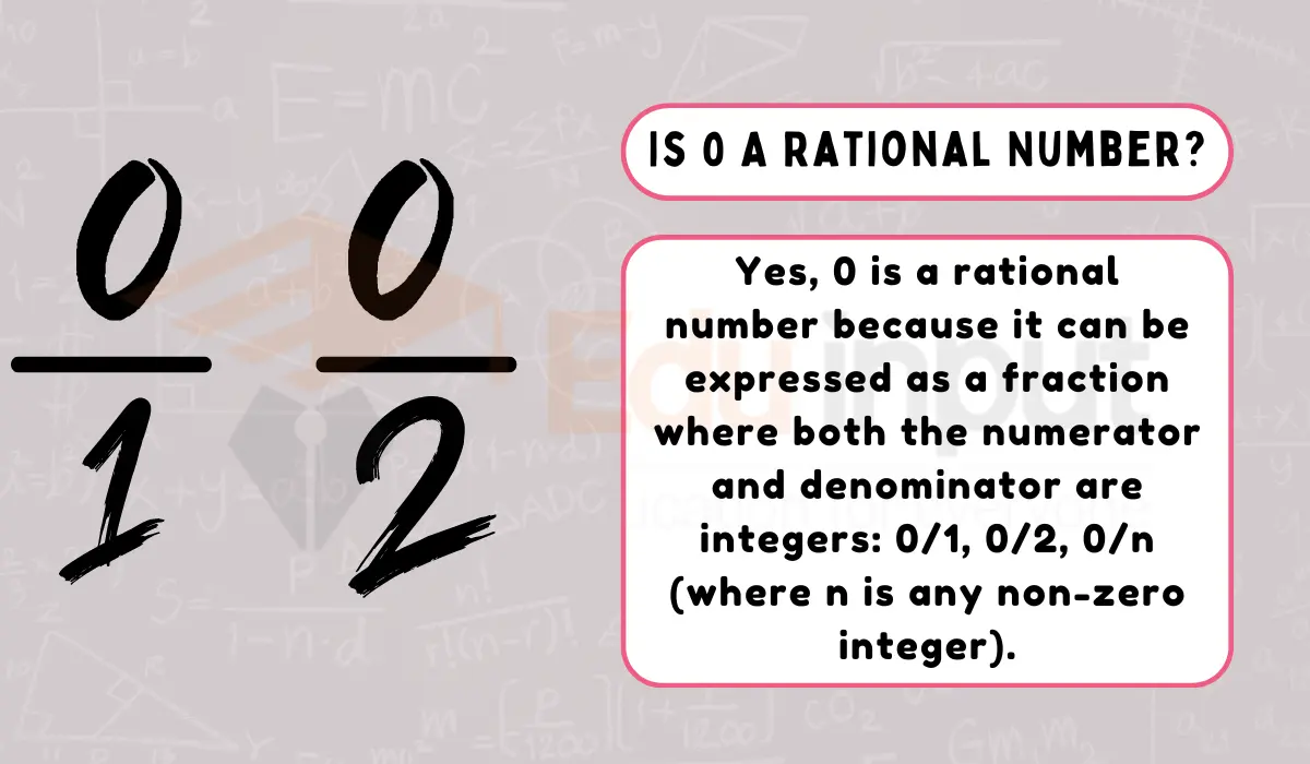 Is 0 A Rational Number?