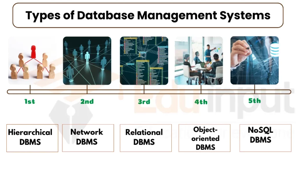 image showing Types of Database Management Systems