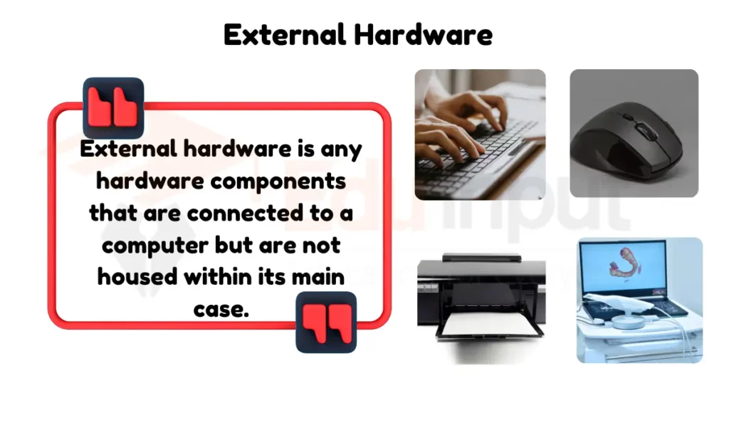 image showing What is external hardware