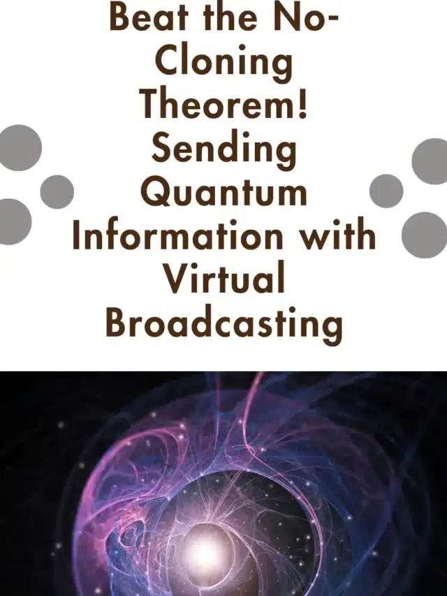 Beat the No-Cloning Theorem – Sending Quantum Information with Virtual Broadcasting