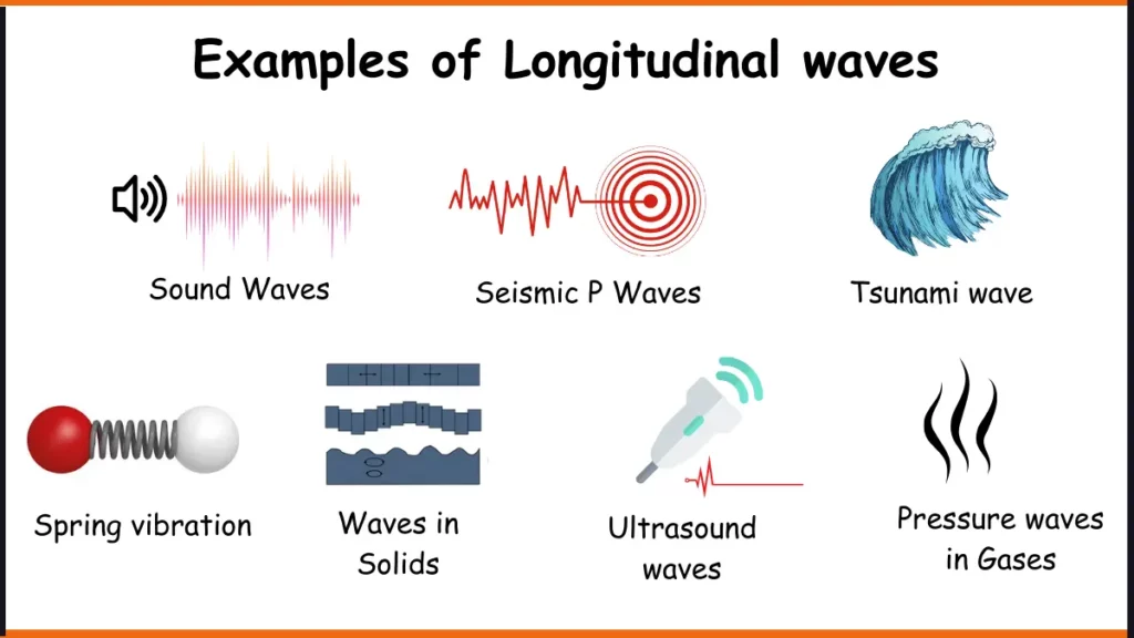 Examples of Longitudinal waves IMAGE