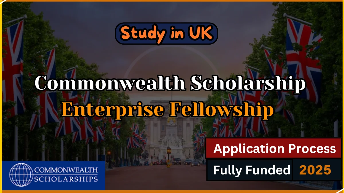 Commonwealth Scholarship 2025 UK Application Process Fully Funded