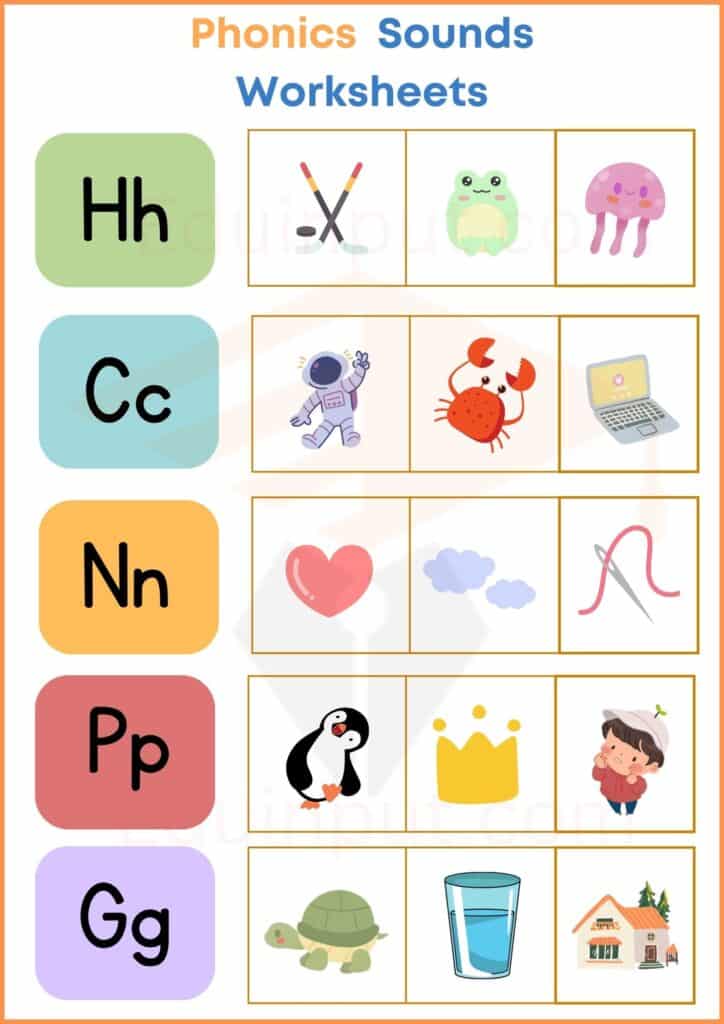 Phonics Sounds Worksheets 2