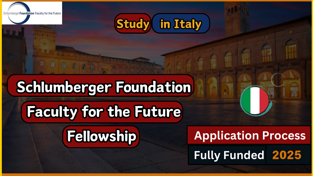 Schlumberger Foundation Faculty for the Future Fellowship 2025