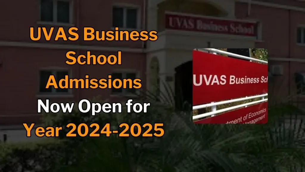 UVAS Business School Admissions Now Open for 2024 featured image