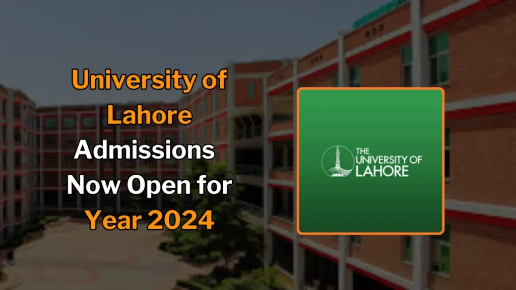 University of Lahore Admissions featured image