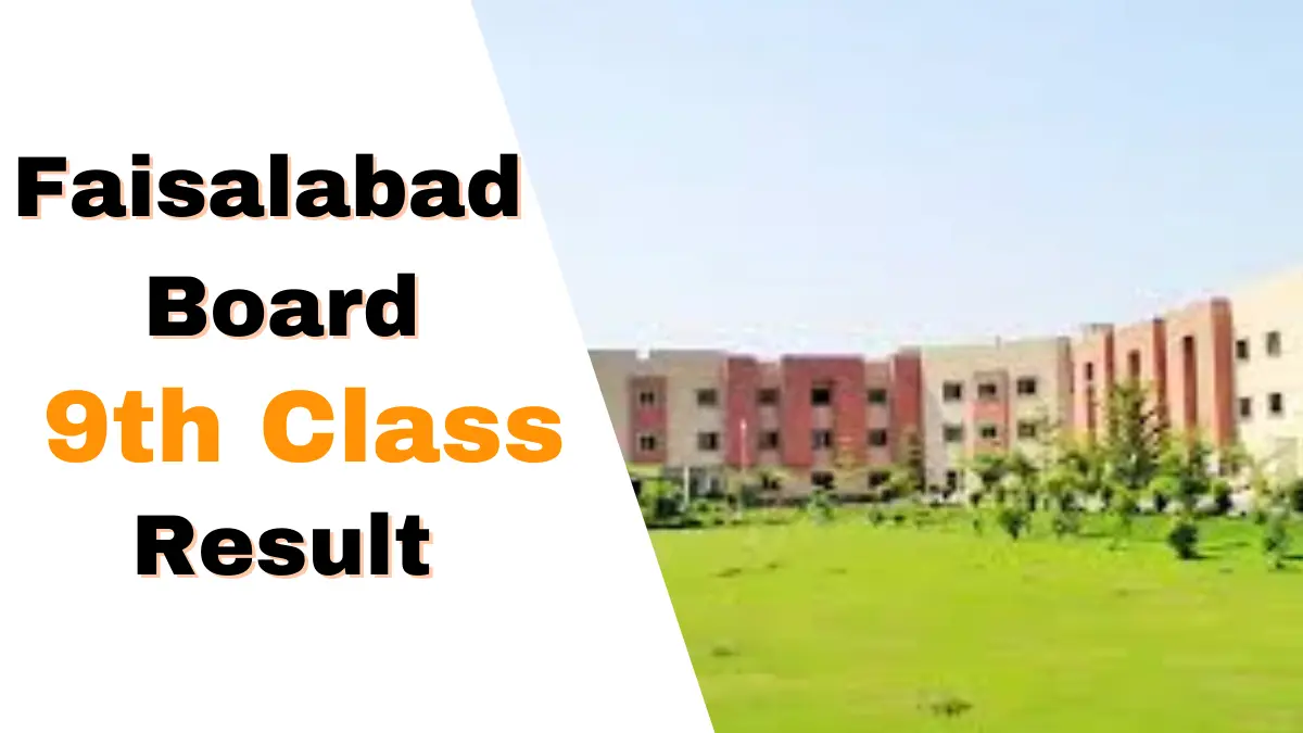 BISE Faisalabad 9th Class Result 2024