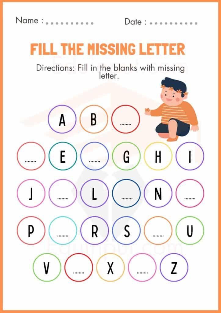 Fill the missing letter 4