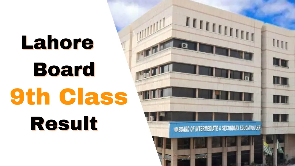 BISE Lahore 9th Class Result 2024