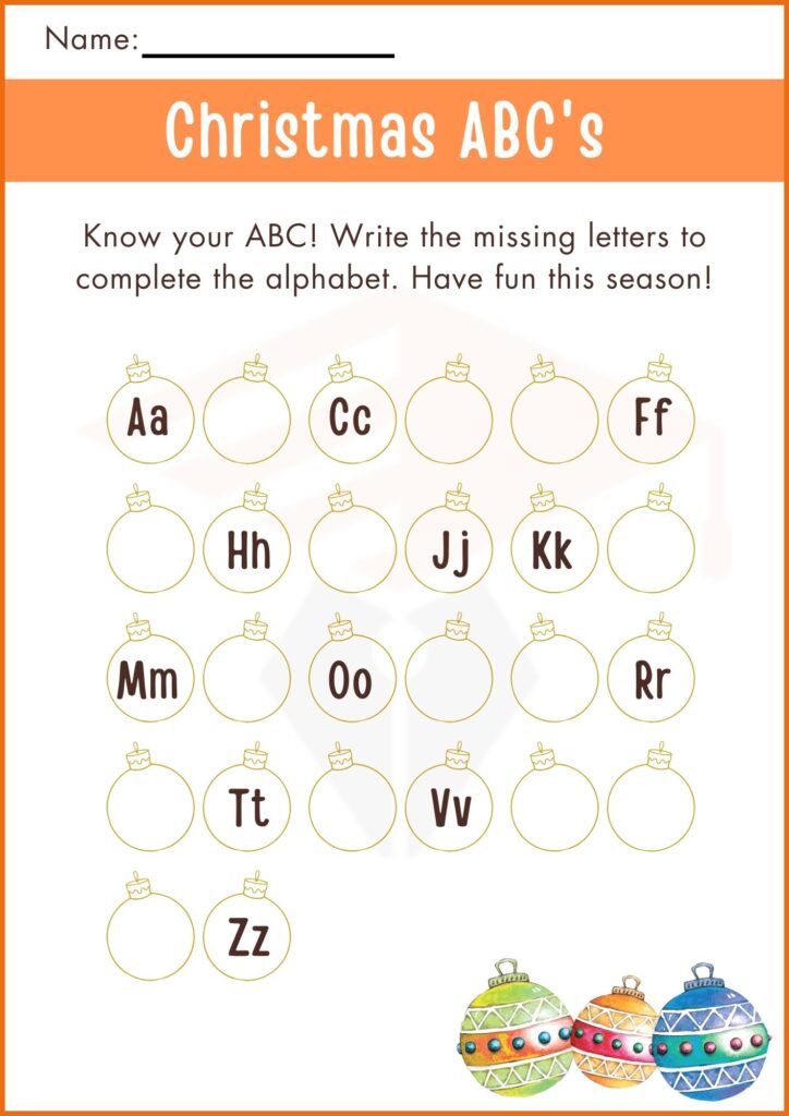 complte the alphabets abc workshgeets 2