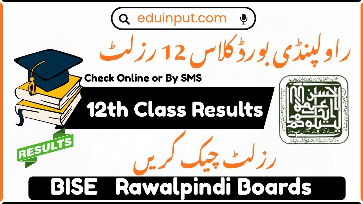 BISE Rawalpindi 12th Class Result 2026