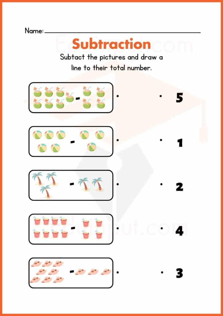 Image showing Math for Pre kindergarten worksheets