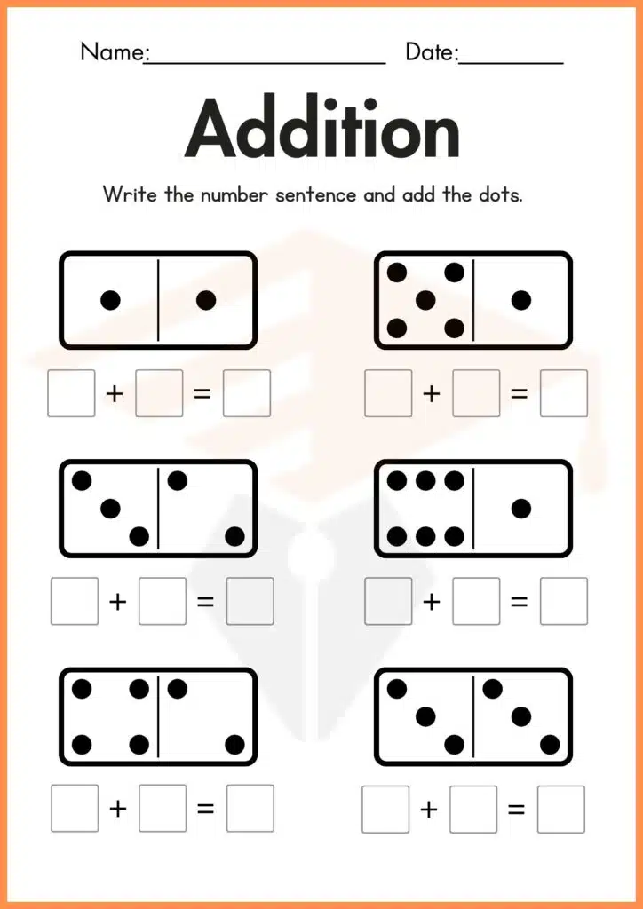 write the number addding worksheets 2