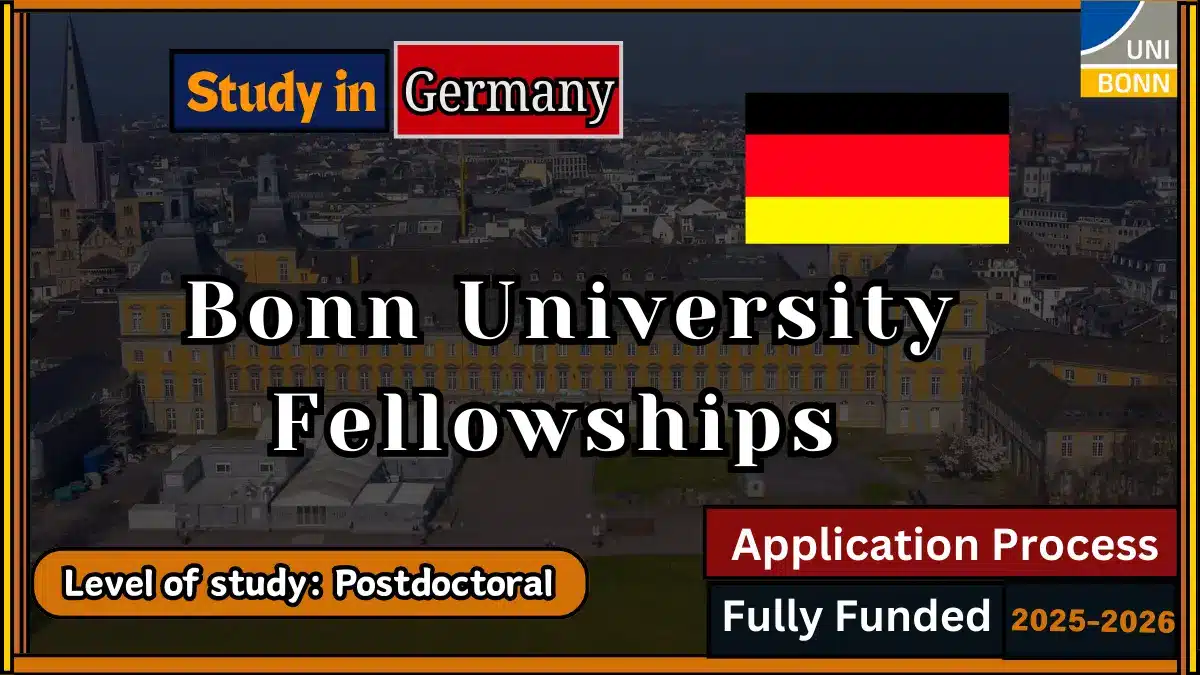 Bonn University Fellowships 2024 in Germany Fully Funded