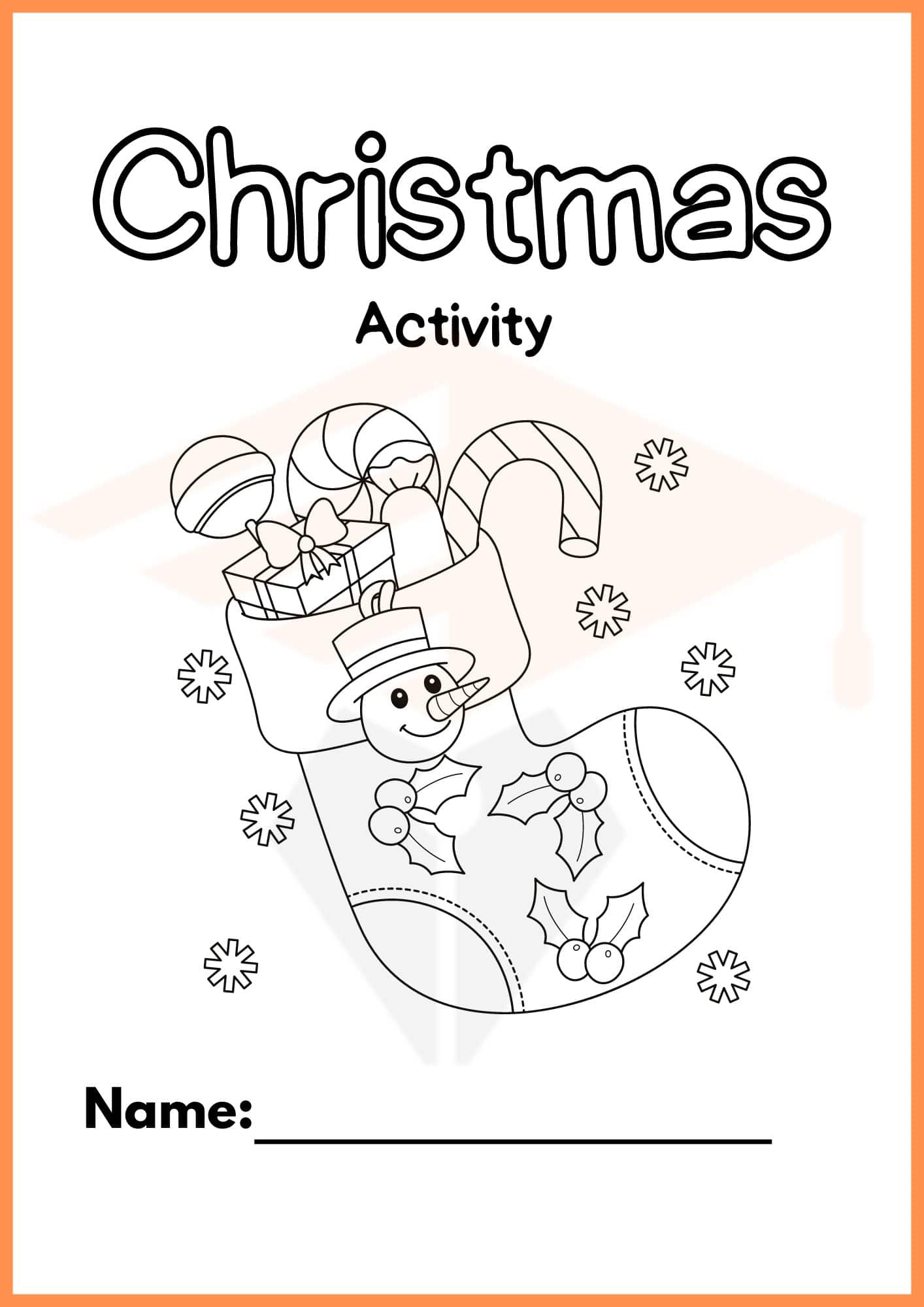 Christmas Activities  Worksheets for kindergarten