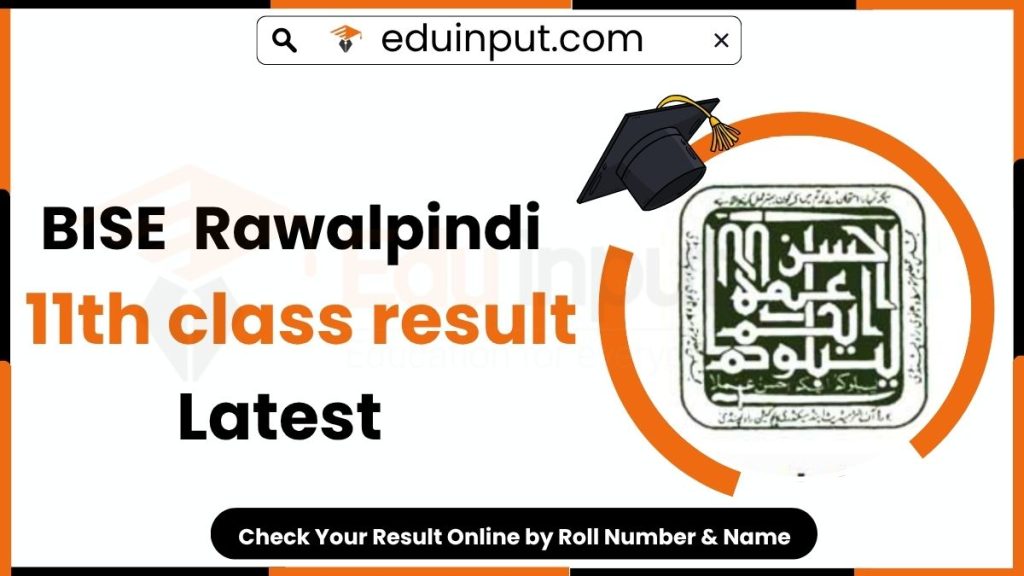 image showing BISE Rawalpindi 11th Class Result 2025