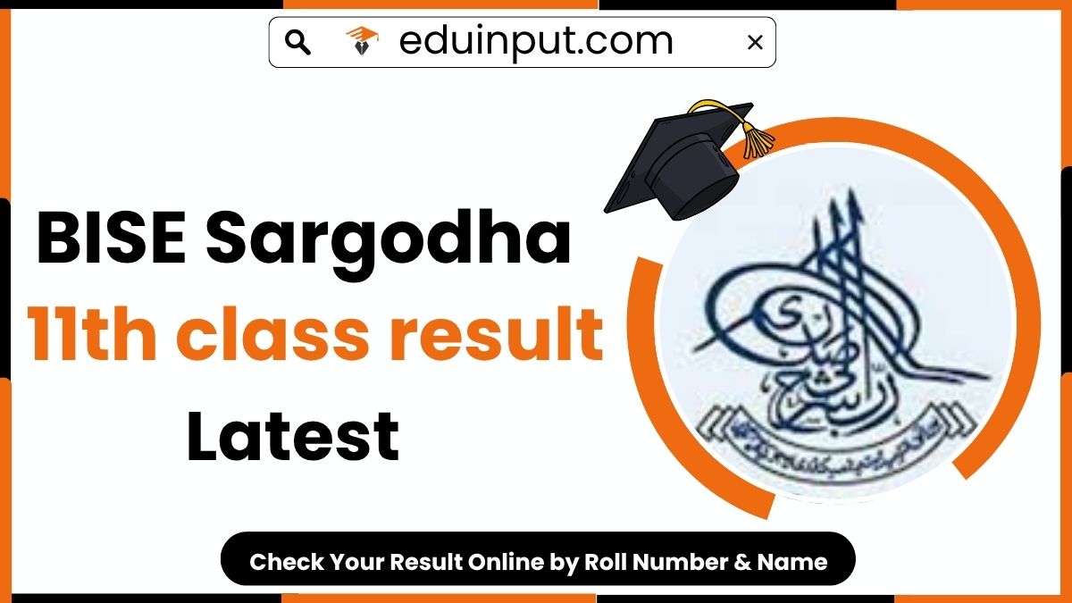 BISE Sargodha 11th Class Result 2025