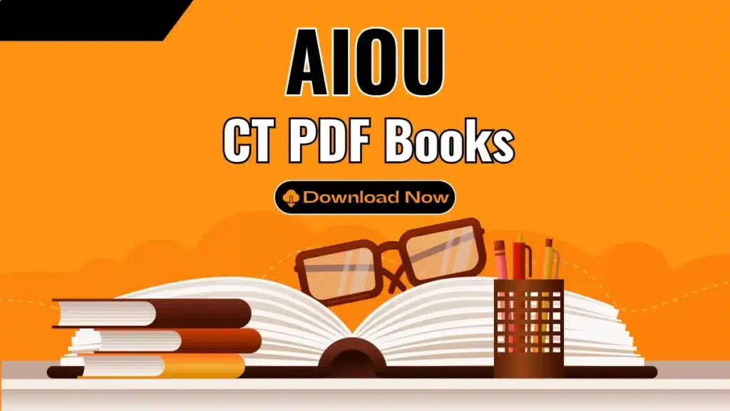 AIOU CT Books PDF Download FEATURED IMAGE