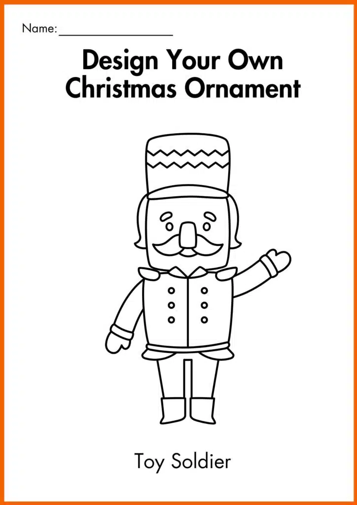 Christmas Lights and Ornaments worksheets 7