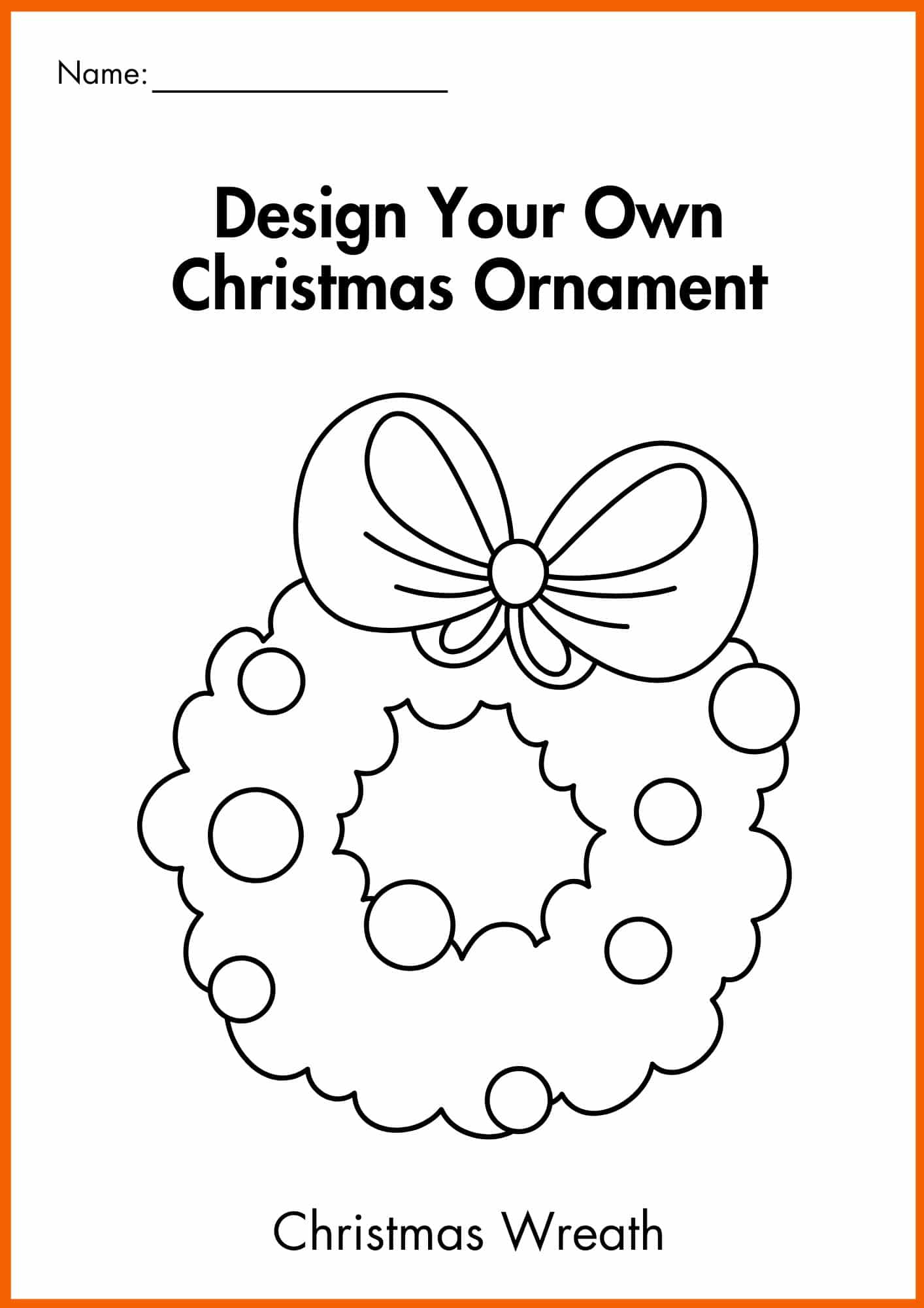 Free Printable Christmas Lights & Ornaments Worksheets (Download Now!)