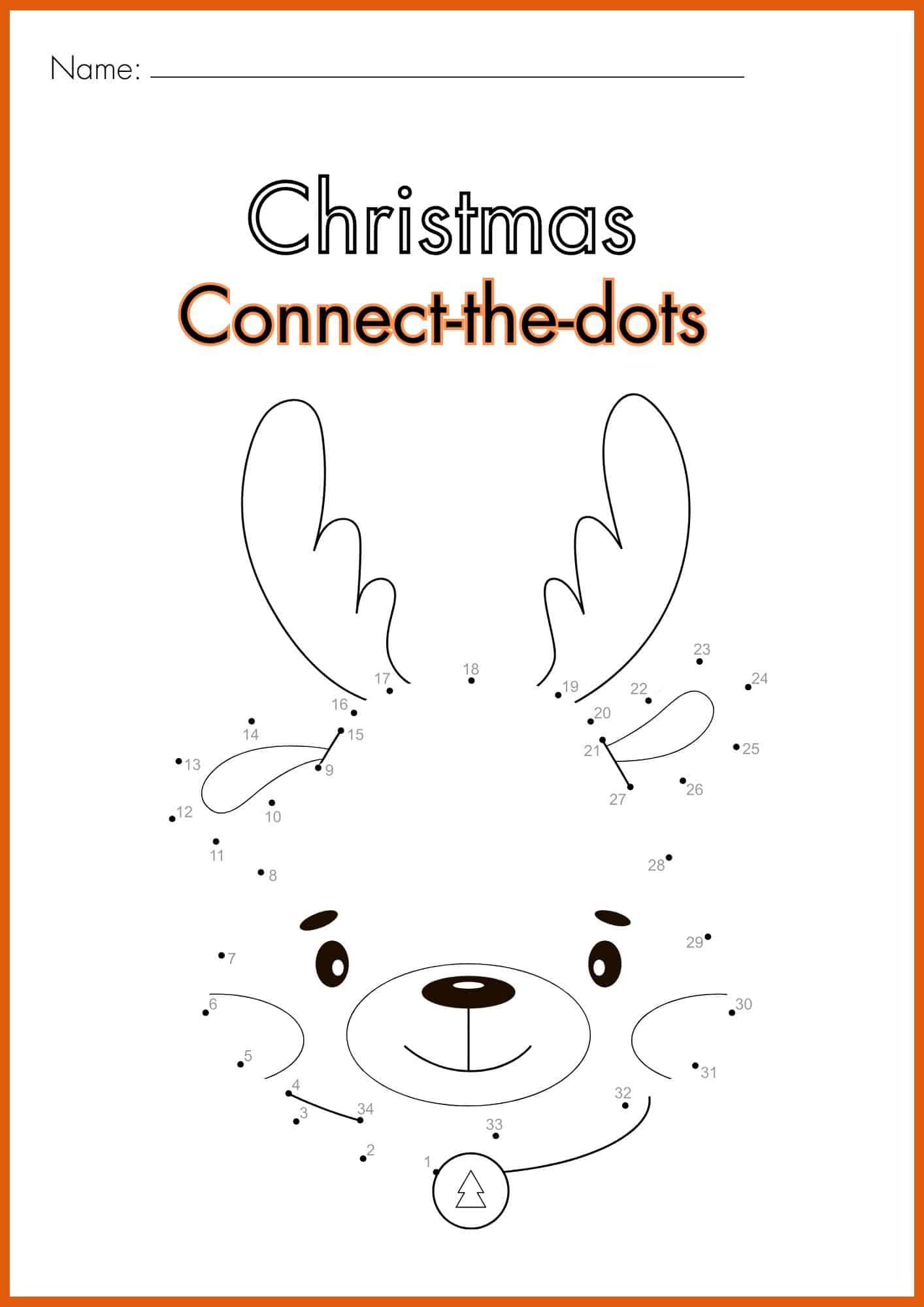 Free Printable Christmas Connect-the-Dots Worksheets – Download Free for Kids