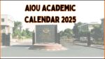 featured image of AIOU Academic Calendar