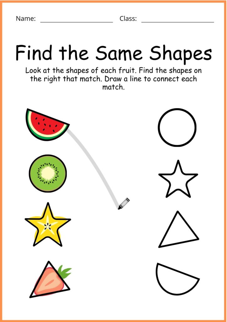 Image showing Fruits worksheets