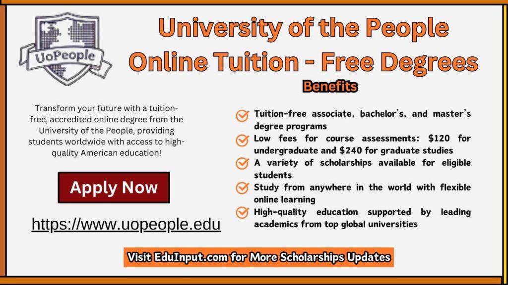 University of the People Online Tuition - Free Degrees featured image