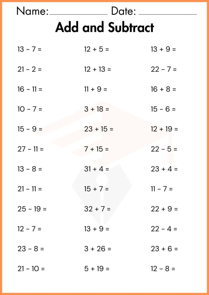 image showing solve add and subtract rational numbers worksheets 4