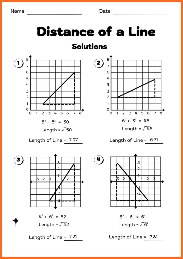 Distance And Displacement Worksheets With Answers