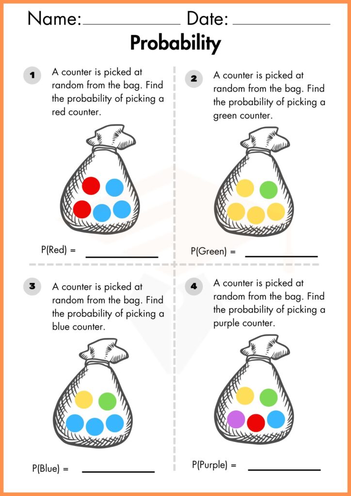 image showing 
find Probability worksheet1
