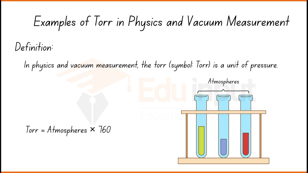 13+ Real-Life Examples of Torr in Physics and Vacuum Measurement