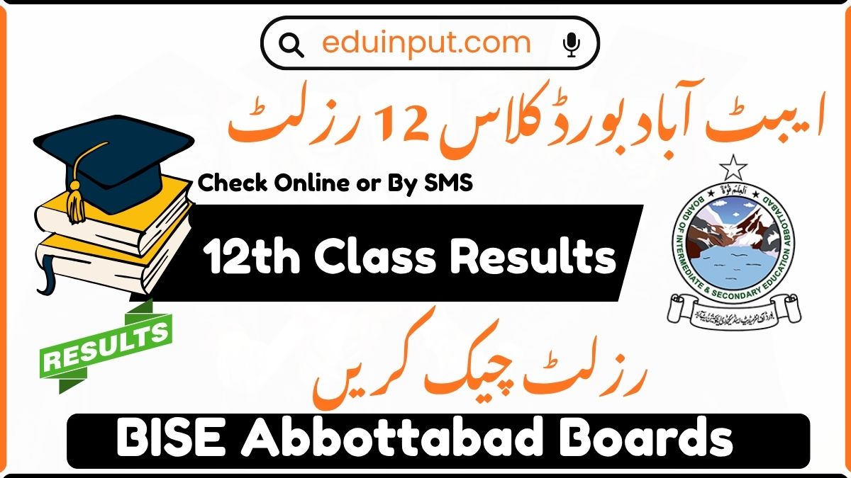 BISE Abbottabad 12th Class Result 2026