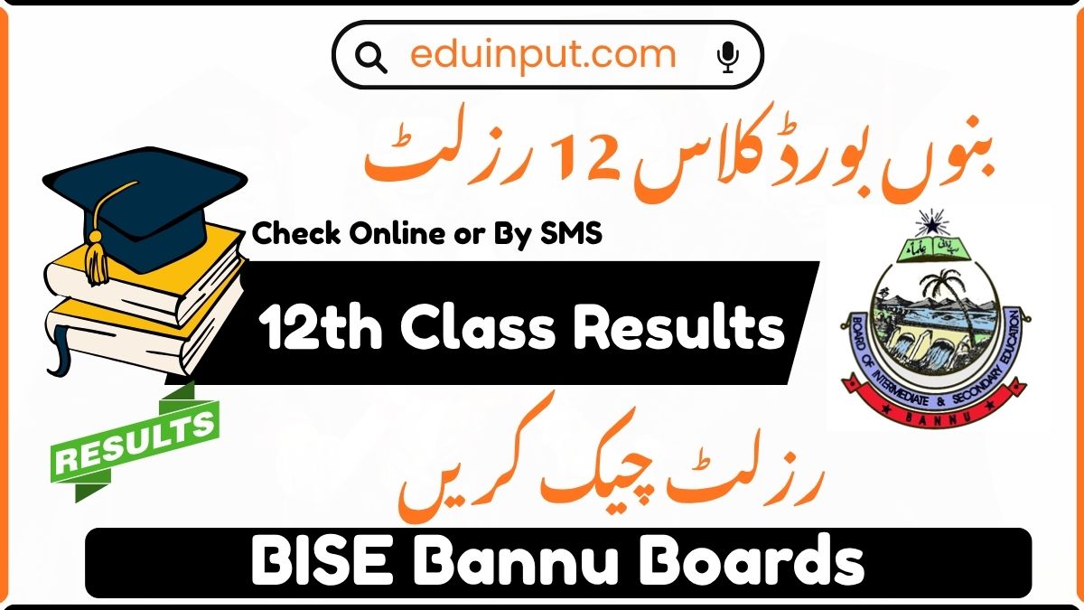BISE Bannu 12th Class Result 2026