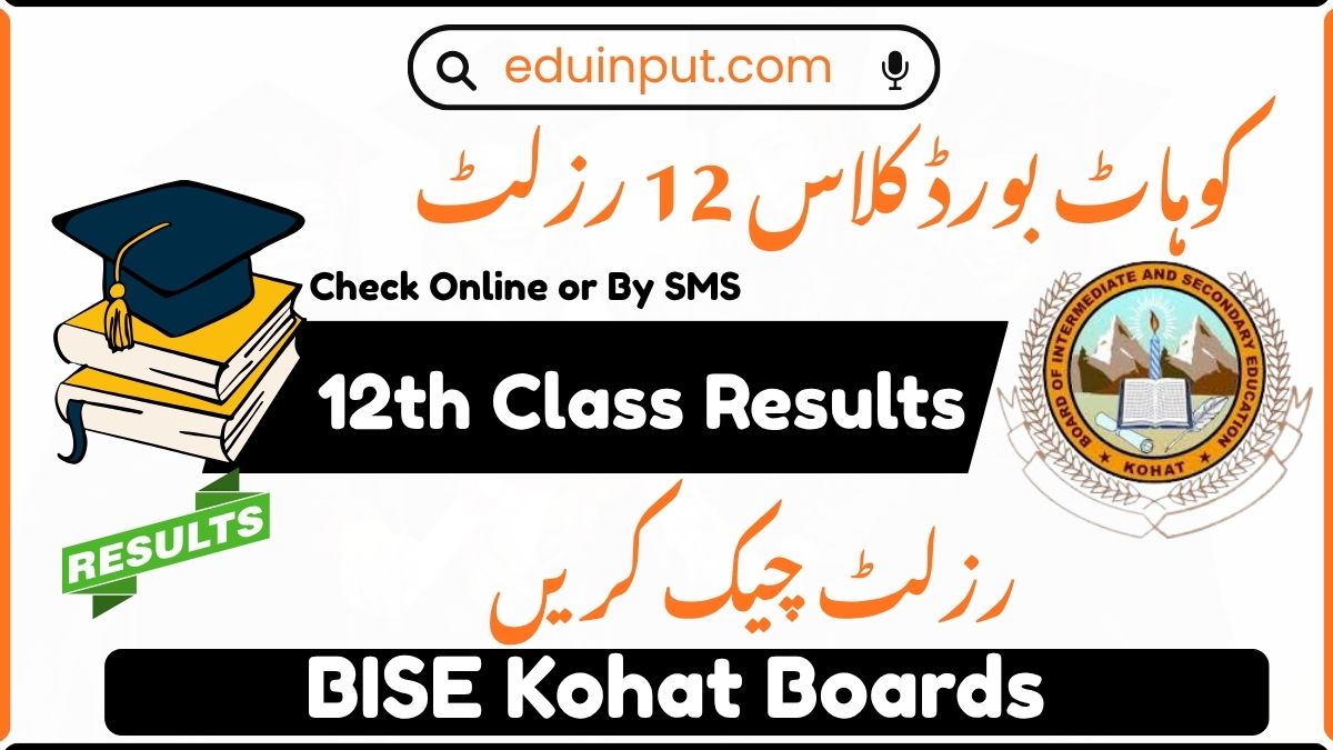 BISE Kohat 12th Class Result 2026