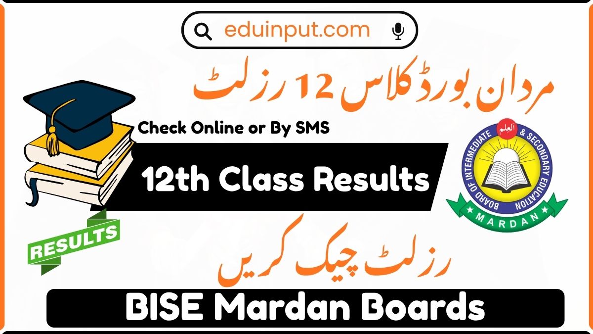 BISE Mardan 12th Class Result 2026