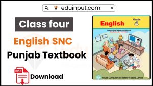image showing 4th Class English Punjab Text Book (SNC)