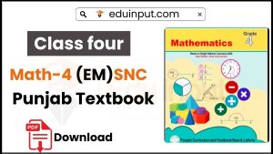 image showing 4th Class Mathematics Punjab Text Book (SNC)