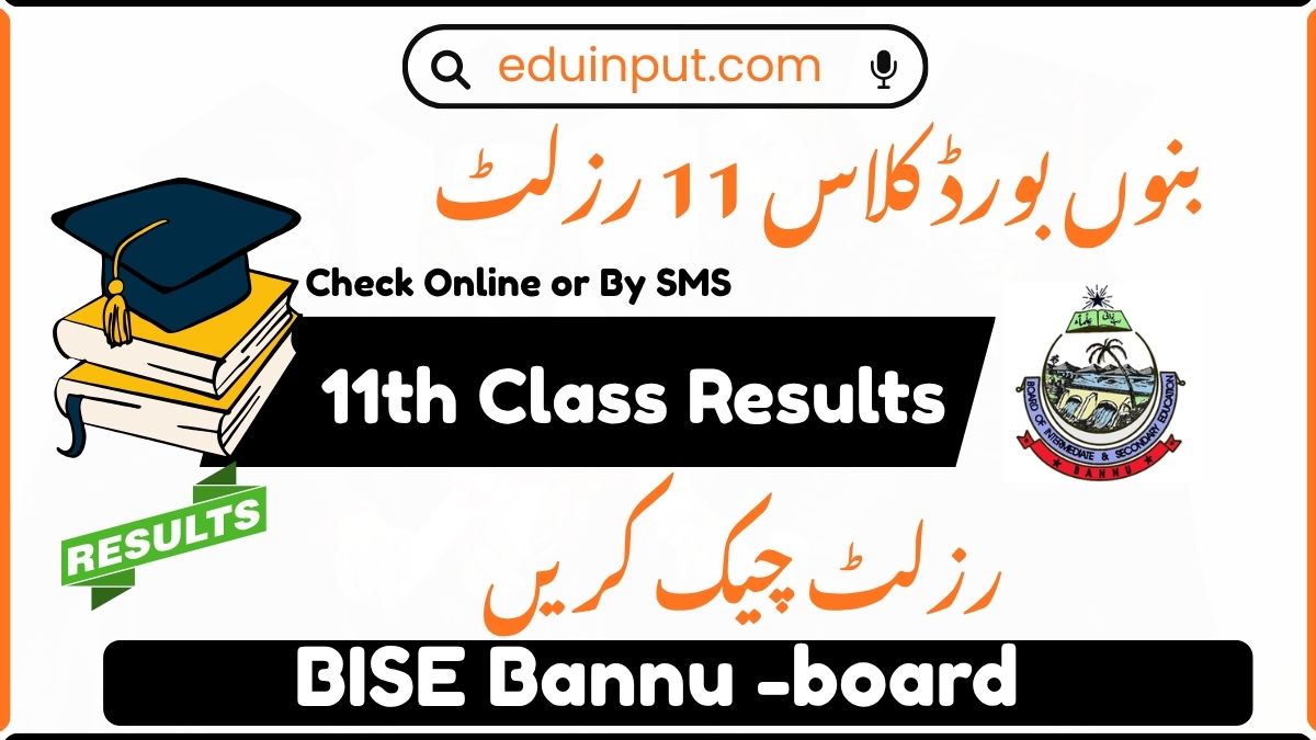 BISE Bannu 11th Class Result 2026