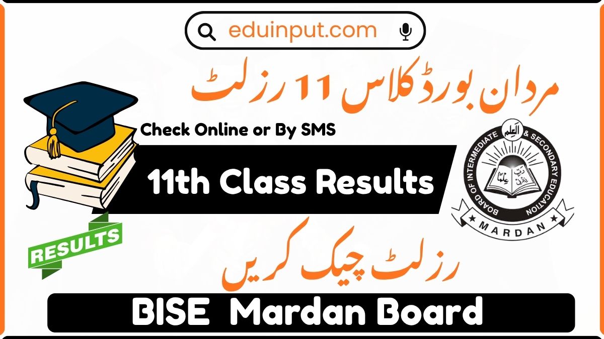BISE Mardan 11th Class Result 2026