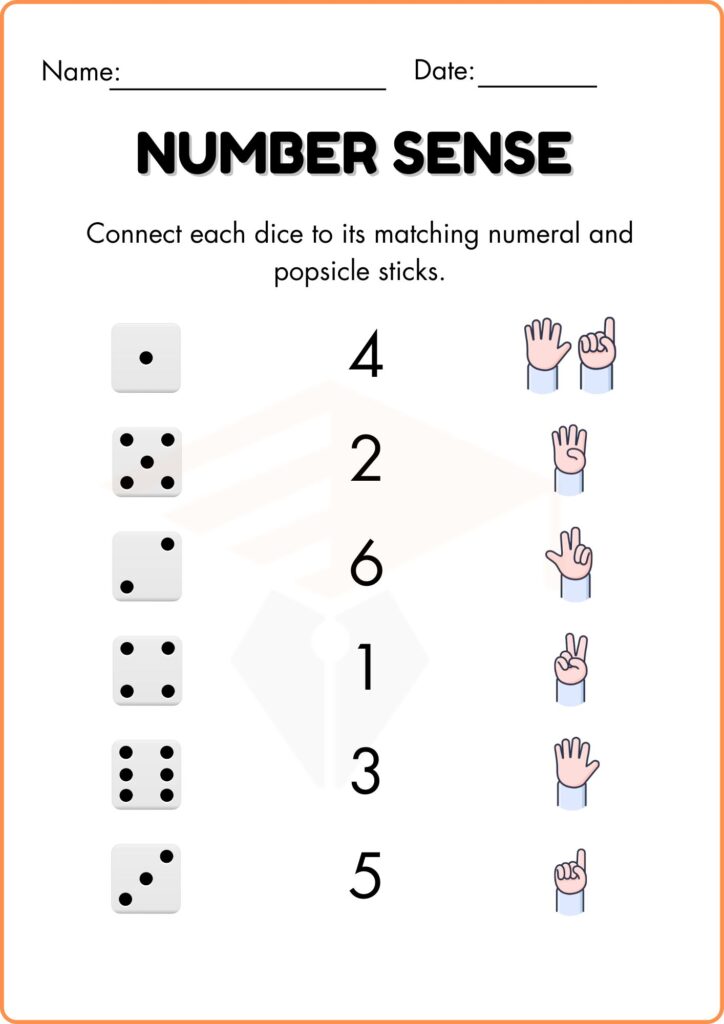 Finger addition math worksheet 1 for Kindergarten