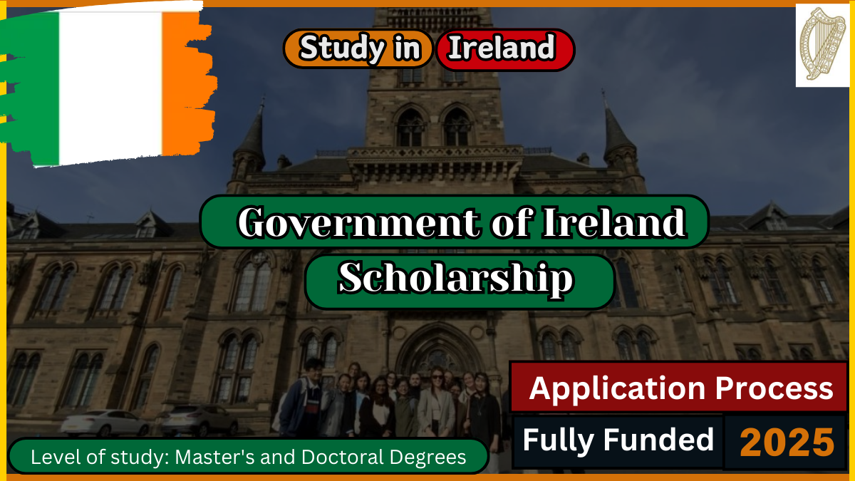 Government of Ireland Scholarship 2025 (Fully Funded)
