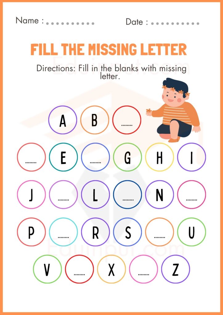 Fill the missing letter 4