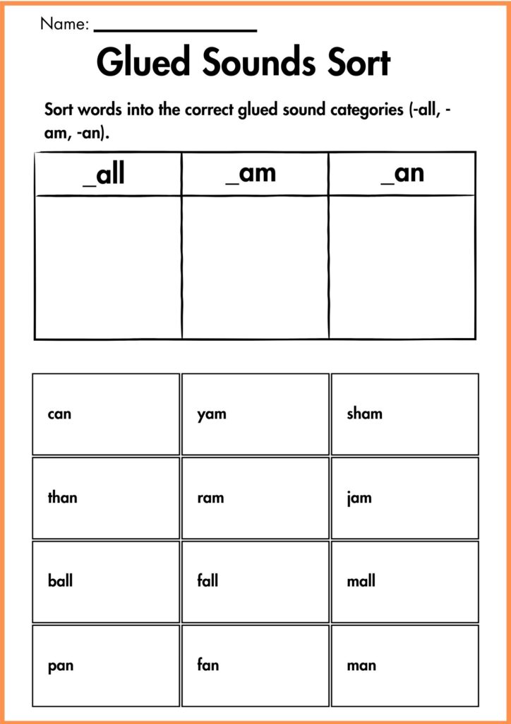 Image showing Glued Sounds Sort worksheet 