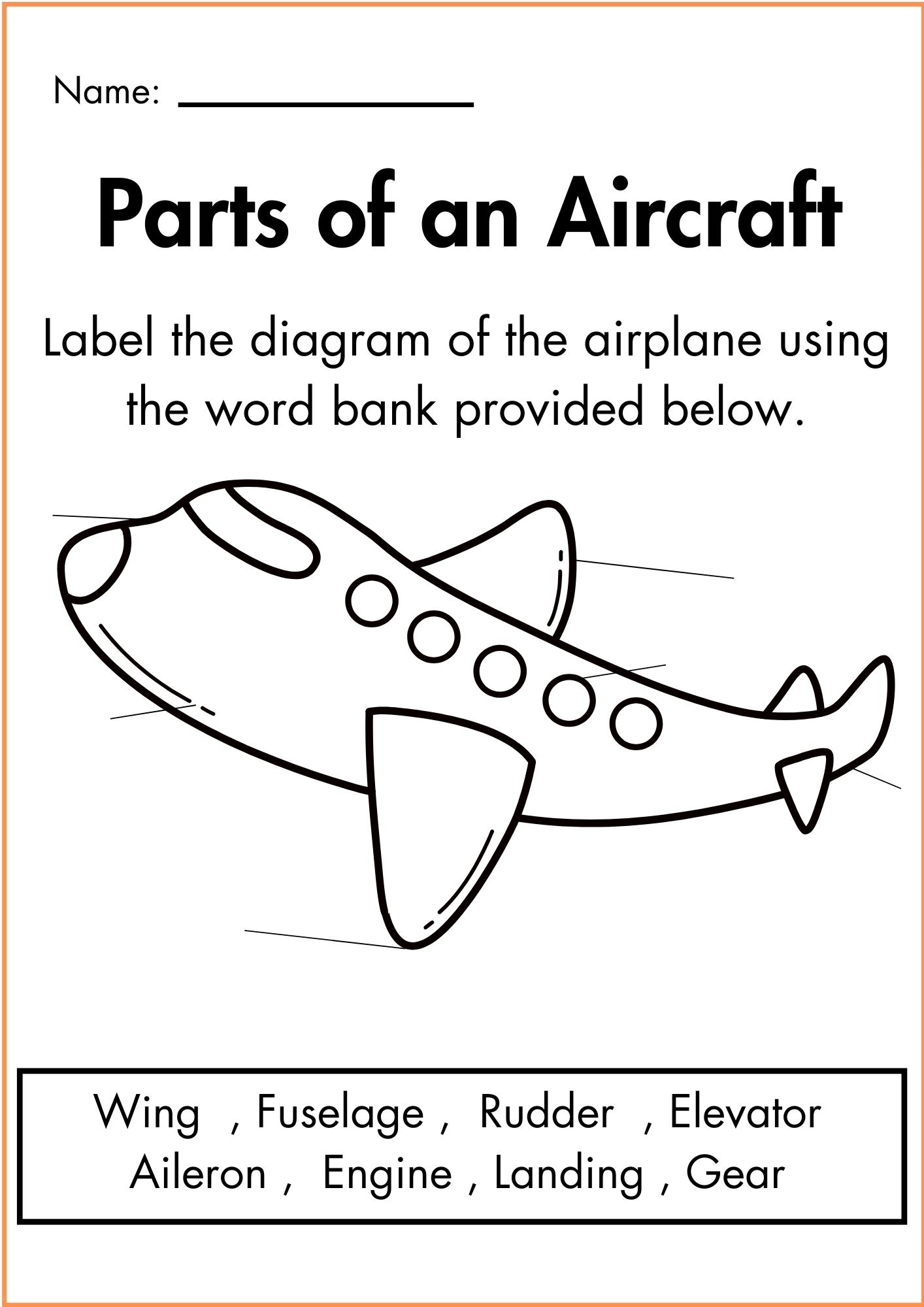 Aviation Merit Badge Worksheet