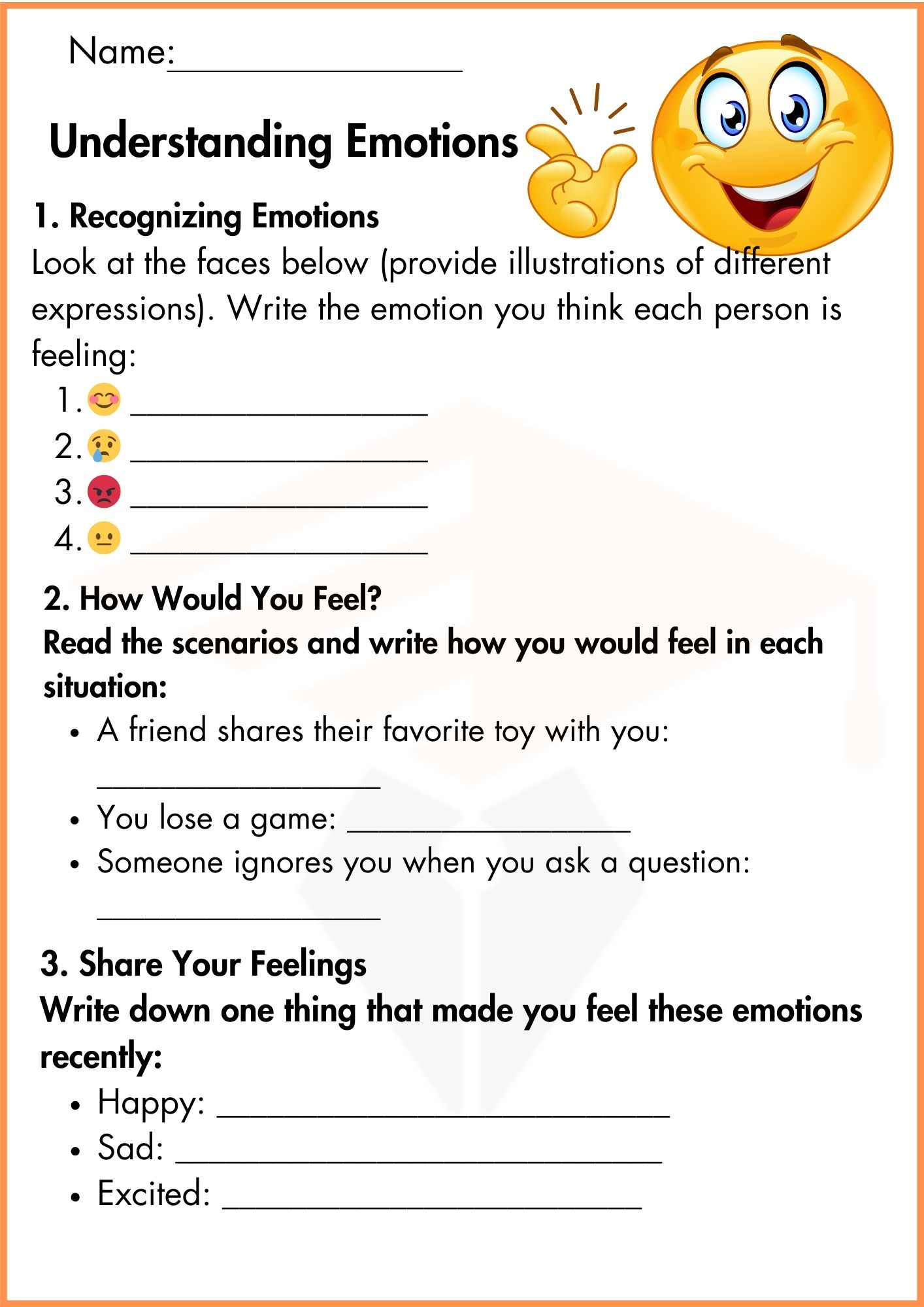 Social Skills Worksheets