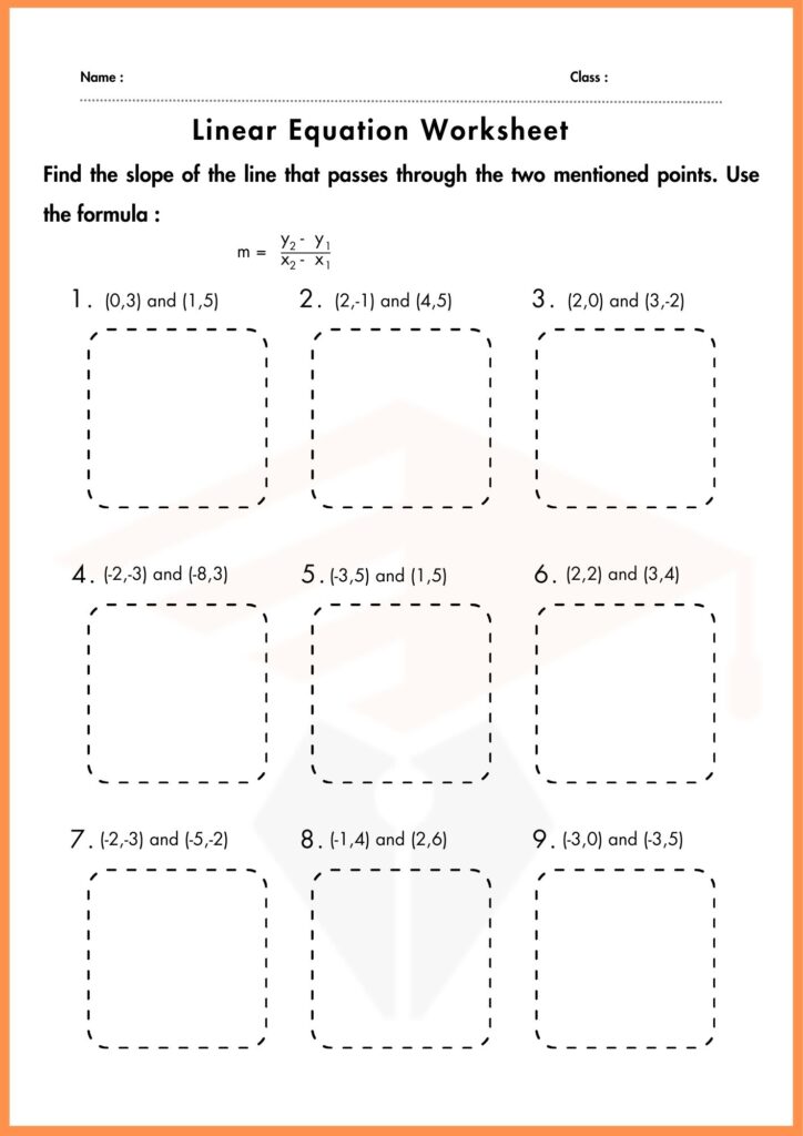 image showing find the slop worksheet 