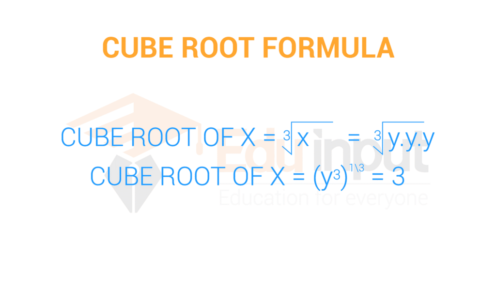 feature image of cube roots formula 